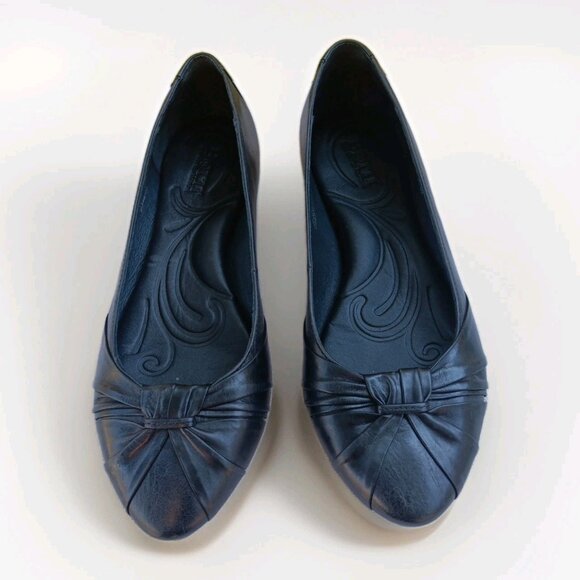 BORNSHOES Shoes - BORNSHOES Hand Crafted Flats Womans Size 8M/ Eur 39W Black‎ Flats